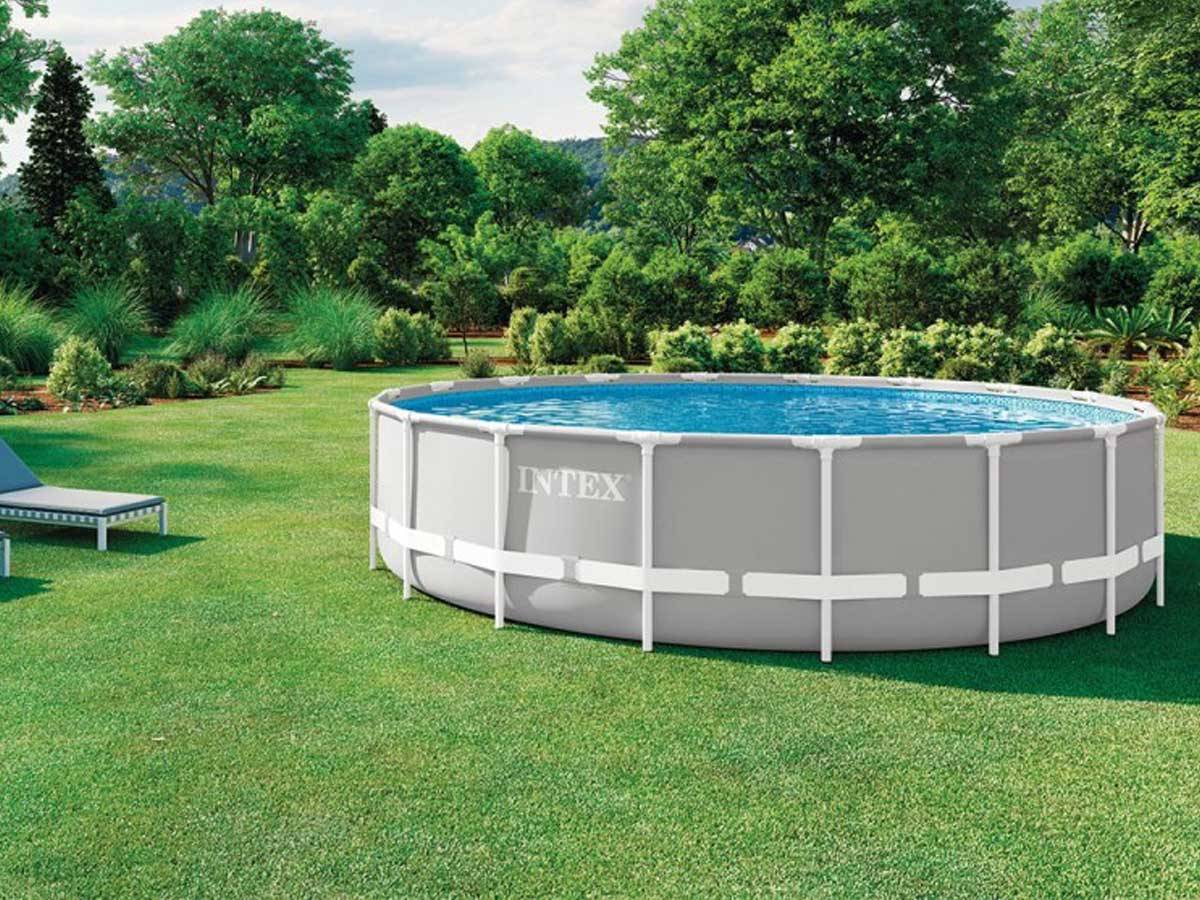 Piscine tubulaire Prism Frame ronde 5,49 x 1,22 m - Intex - Image 5