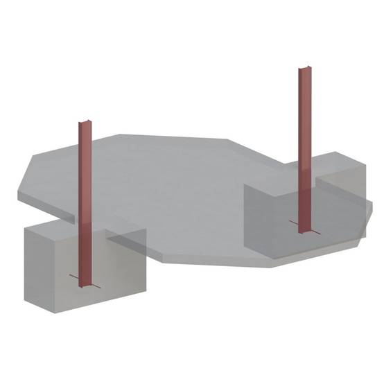 Altanka - Piscine hors sol en bois NEMO 4.3 x 3 - H.1.18 m, gris clair, fixations à sceller - BAS7302OSPI2 - ALTANKA - Image 5