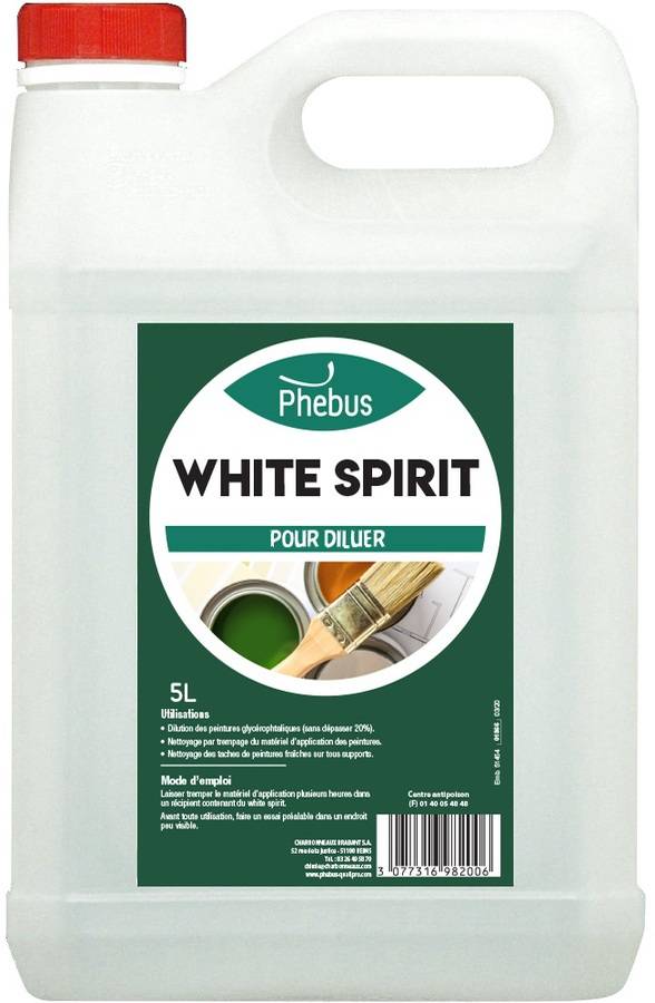 Phebus - White spirit bidon de 5L - PHEBUS - WHITE.5L