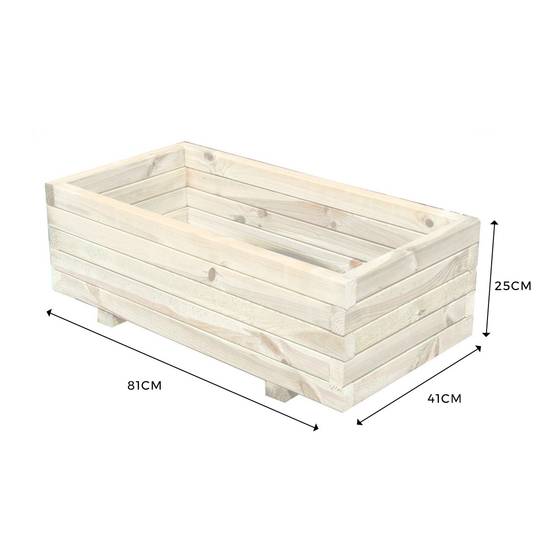 Jardinière rectangulaire Primo 80 - Cémonjardin - Image 5