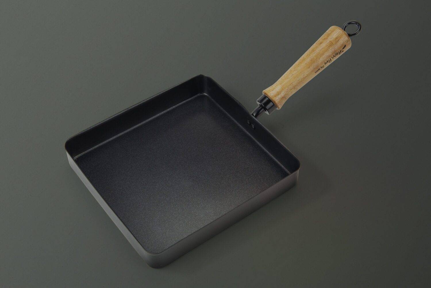Poêle à œufs - 39 x 20 cm - En acier carbone - Compatible toutes plaques de cuisson - Myway - Image 6