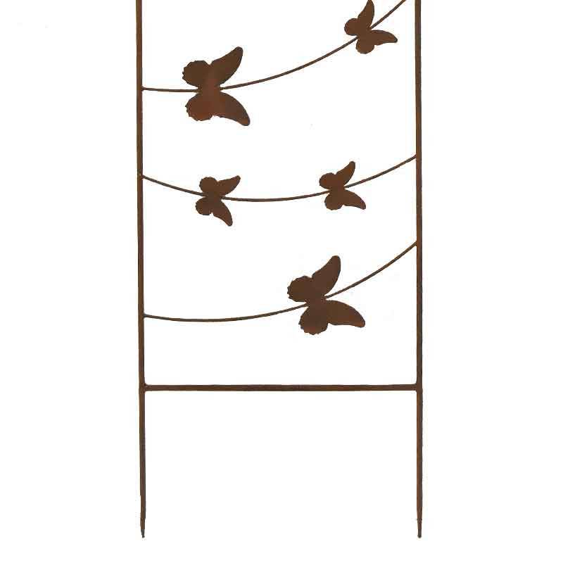 La Grande Prairie - Treillage de jardin papillon 38x2x119cm - Image 5