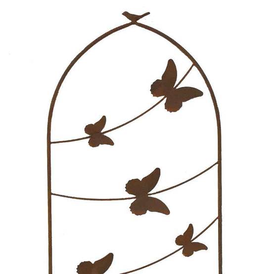 La Grande Prairie - Treillage de jardin papillon 38x2x119cm - Image 4