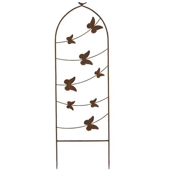 La Grande Prairie - Treillage de jardin papillon 38x2x119cm - Image 3