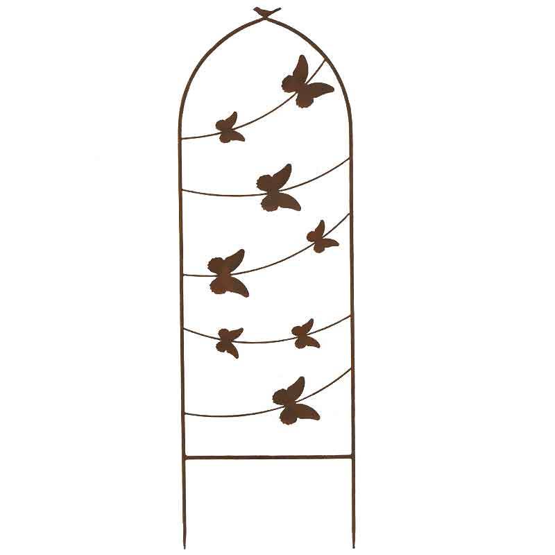 La Grande Prairie - Treillage de jardin papillon 38x2x119cm - Image 3