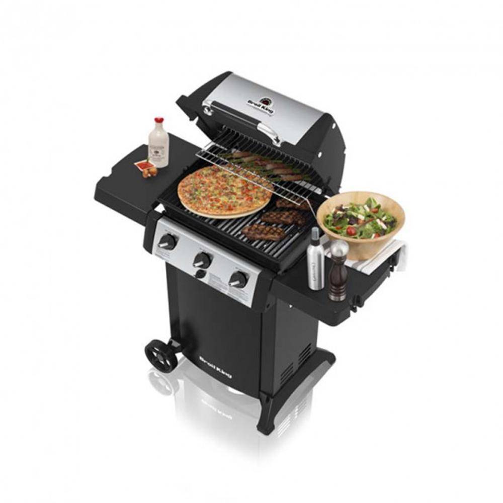 Broil King - Barbecue gaz Broil King Gem 310 Noir 3 brûleurs - Image 3