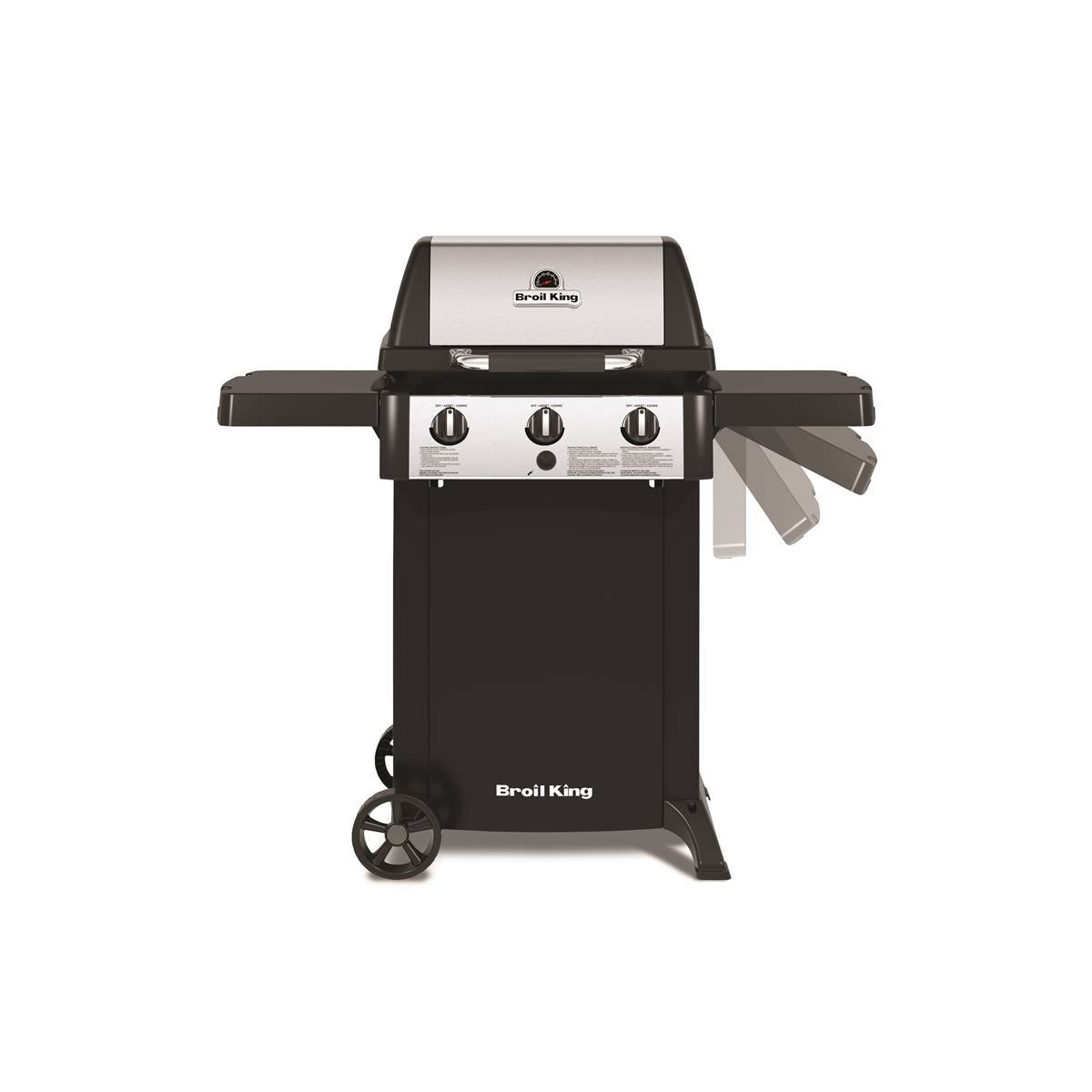 Broil King - Barbecue gaz Broil King Gem 310 Noir 3 brûleurs - Image 5