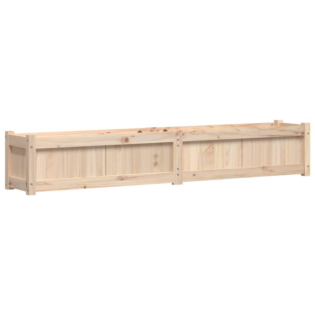 Maison Chic - Jardinière - Bac à Fleurs - Pot De Fleurs 180x31x31 cm bois de pin massif - Image 1