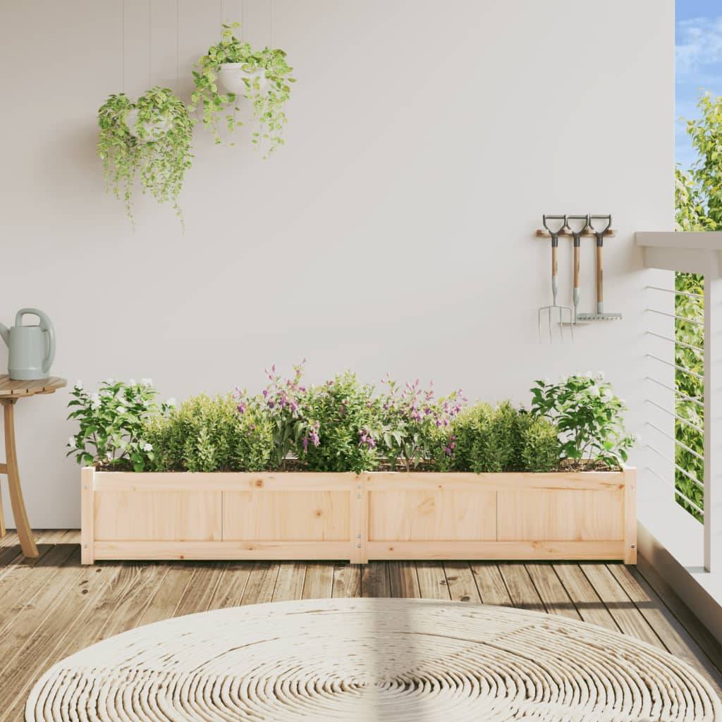 Maison Chic - Jardinière - Bac à Fleurs - Pot De Fleurs 180x31x31 cm bois de pin massif - Image 3