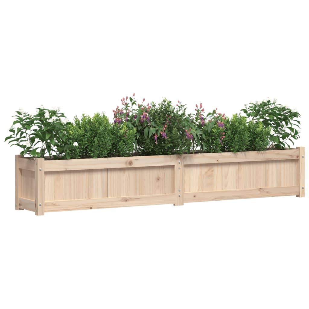 Maison Chic - Jardinière - Bac à Fleurs - Pot De Fleurs 180x31x31 cm bois de pin massif - Image 4