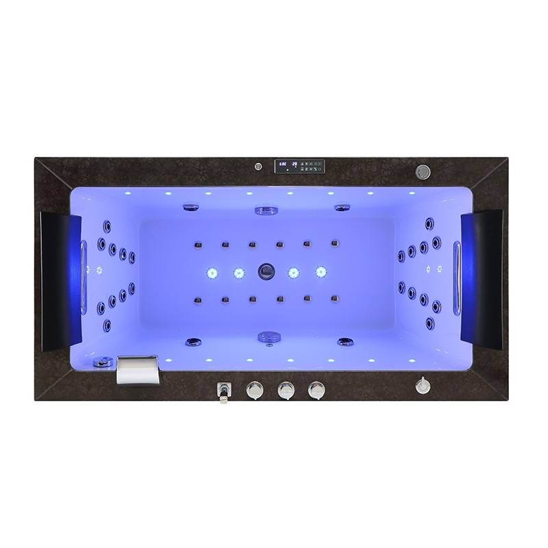 Baignoire balneo Thérapeutique ALTESS BLACK 170 2 places ARCHIPEL® - 170x86 - Image 9