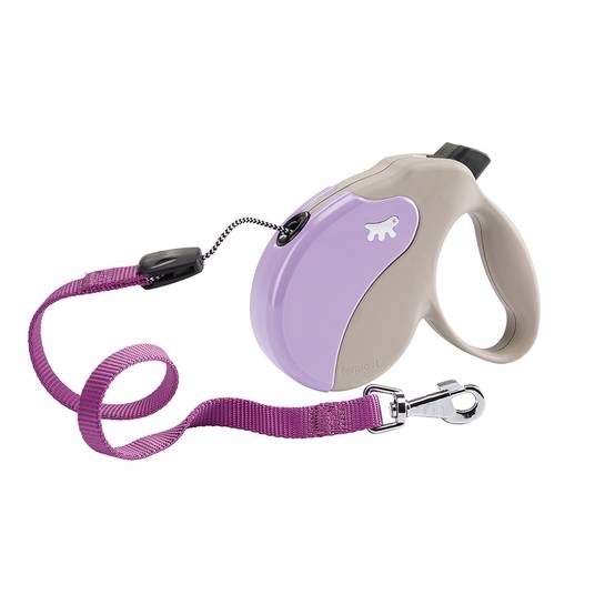 Ferplast - Ferplast Laisse Chien Enrouleur AMIGO SMALL, laisse pour petits chiens jusqu'à 15 Kg. Cordon Extensible max 5 m. Bouton de verrouillage et de - Image 1