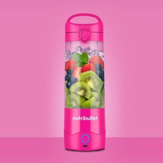 Blender portable - NutriBullet - NBP003MA - 70W - 0.475L - Rose - 1 gourde incluse - Image 6