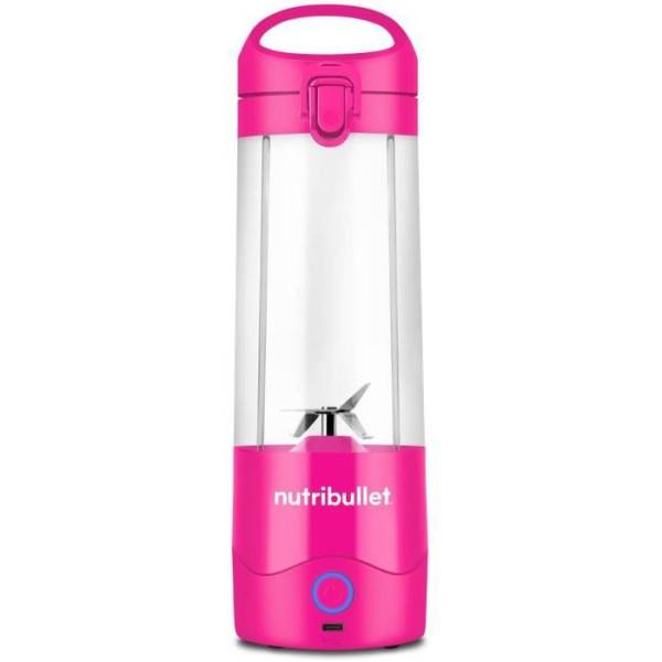 Blender  portable - NutriBullet - NBP003MA - 70W - 0.475L - Rose - 1 gourde incluse - Image 2