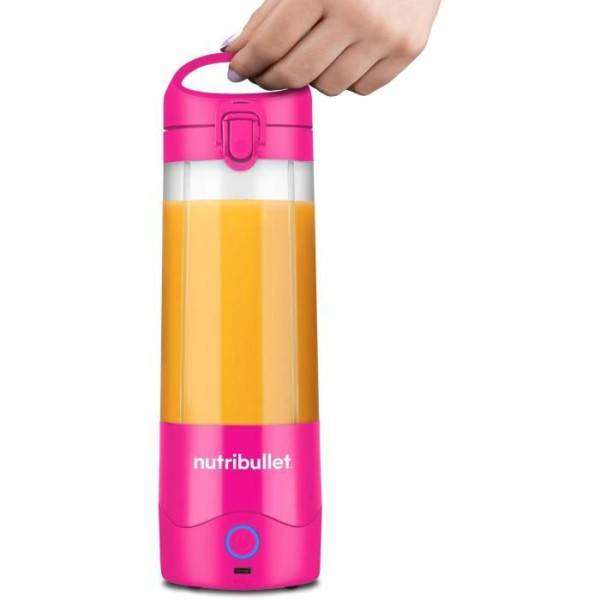 Blender  portable - NutriBullet - NBP003MA - 70W - 0.475L - Rose - 1 gourde incluse - Image 1