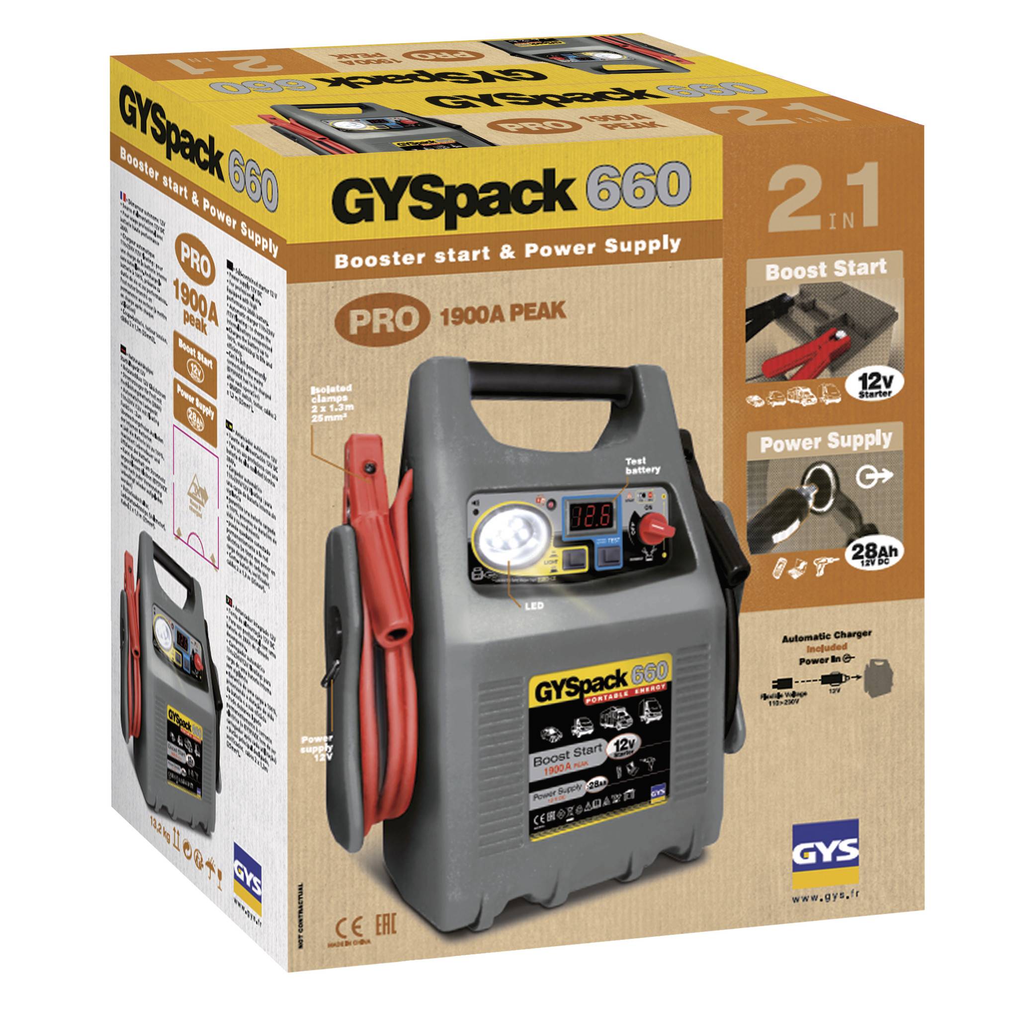 Démarreur autonome GYSPACK 660 | 27862 - GYS - Image 2