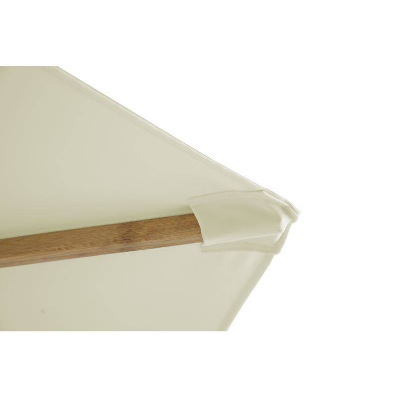 Parasol droit REVA rond diamètre 2m - toile beige clair Beau Rivage - Image 9