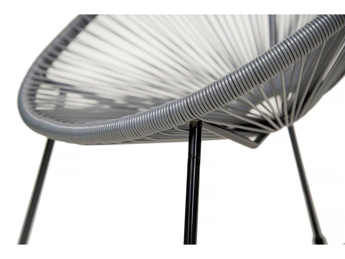 Lot De 2 Fauteuils De Jardin "ania" - Gris -habitat Et Jardin - Image 4
