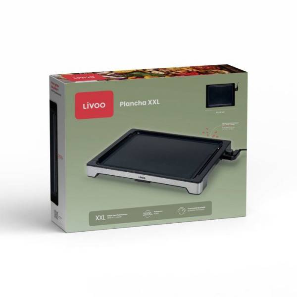 Livoo - Plancha électrique 2000w 47x37 cm DOC319 Livoo - Image 6