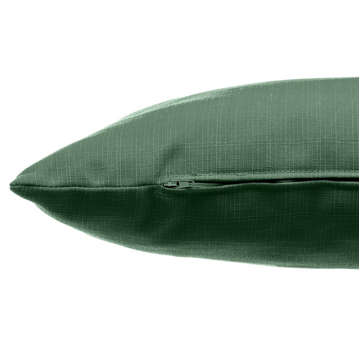 Hesperide - Coussin déco d'extérieur "Korai" vert olive 30x50cm en polyester Hespéride - Image 2