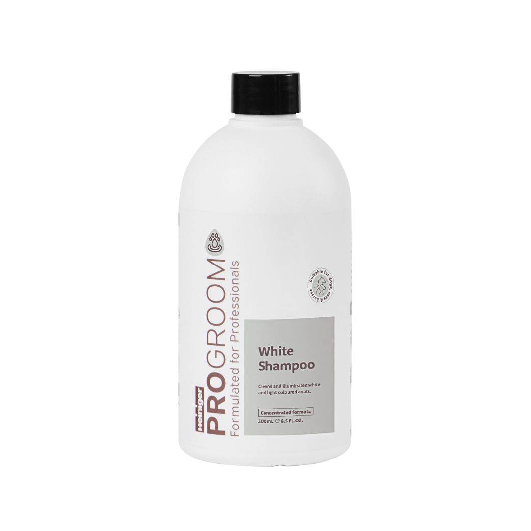 Heiniger - Shampoing spécial pelage blanc White 500 ml ProGroom - Image 1