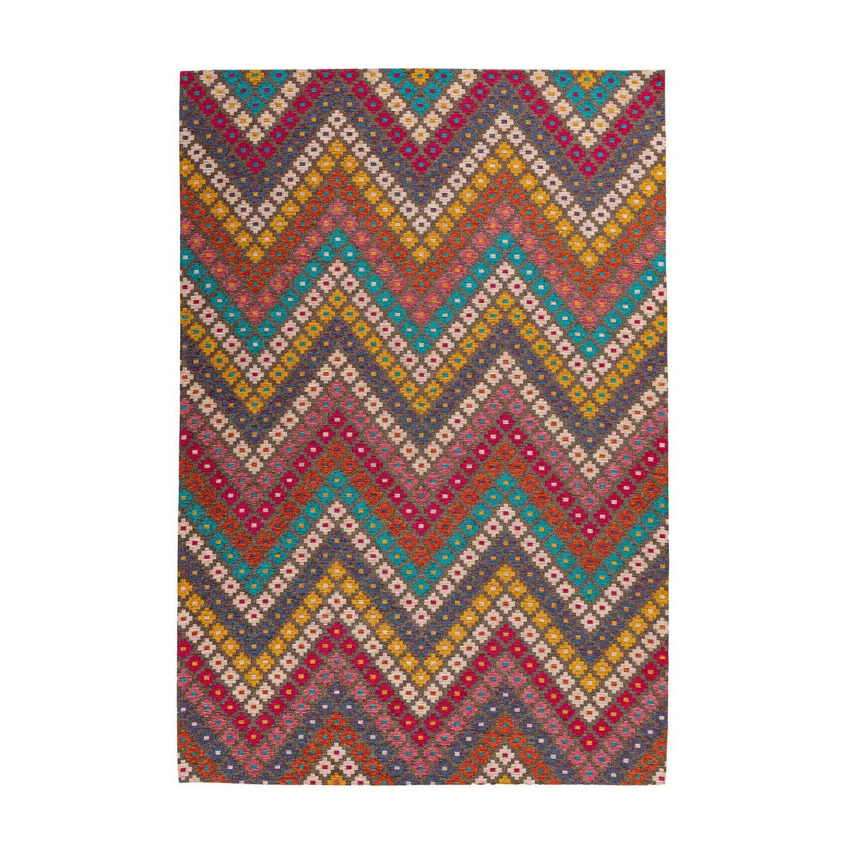 Tapis Tissé Imprimé "Primavera" Multicolore 200 x 290 cm - Image 1