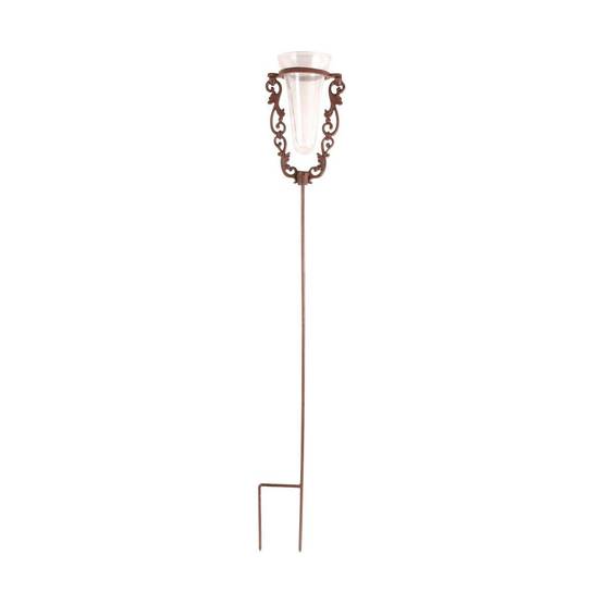 Esschert Design - Pluviomètre de jardin en verre avec support en fonte Water In The Garden - Image 1