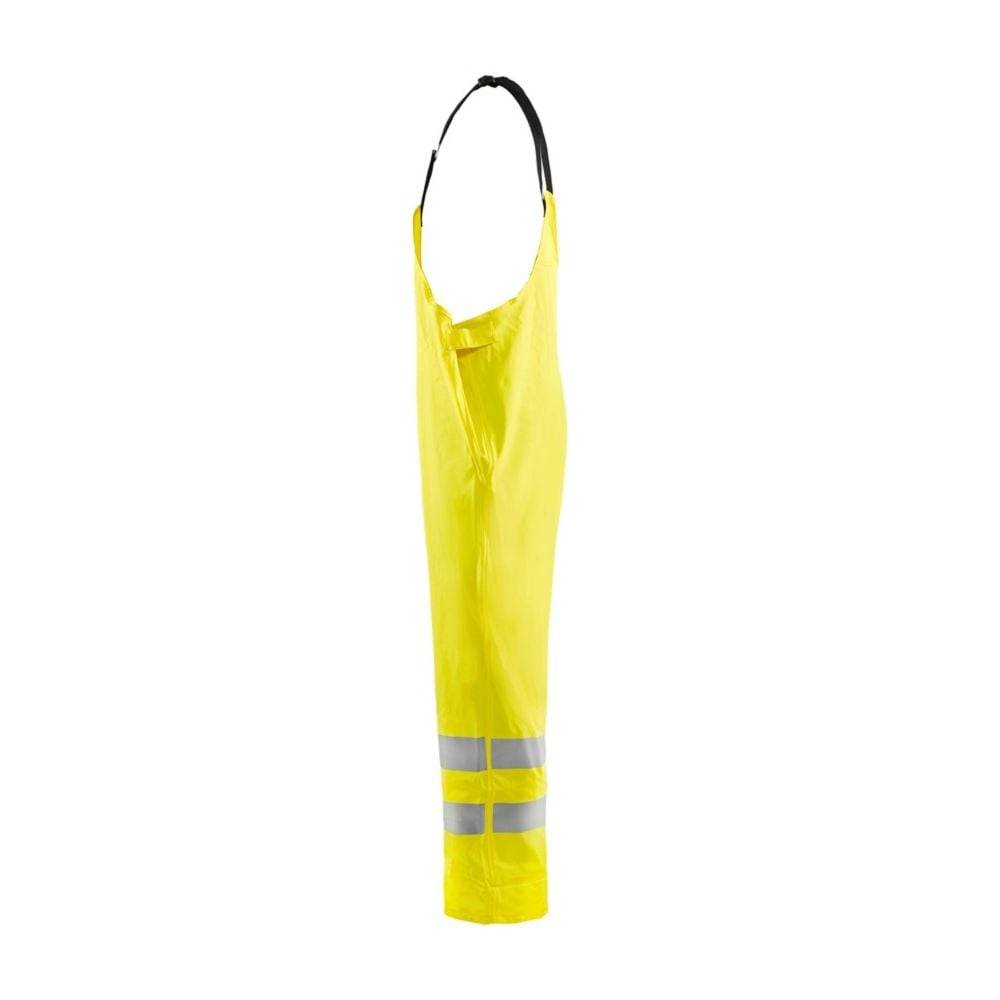 Cotte de pluie à bretelles haute visibilité Blaklader respirante Jaune XL - Image 4