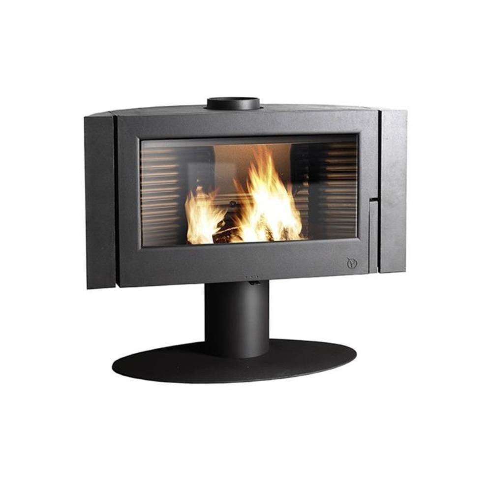 Invicta - Poêle à bois fonte 12kw anthracite 6114-44 Invicta - Image 1