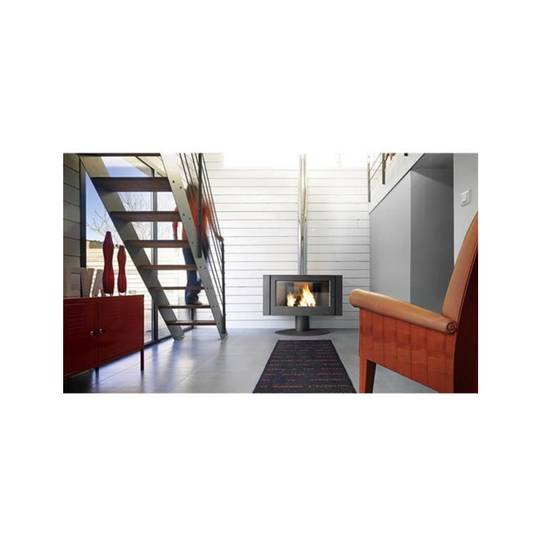 Invicta - Poêle à bois fonte 12kw anthracite 6114-44 Invicta - Image 3