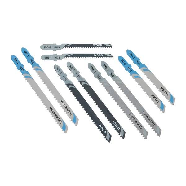 Coffret 10 lames scie sauteuse XPC bois/métal DEWALT - DT2294