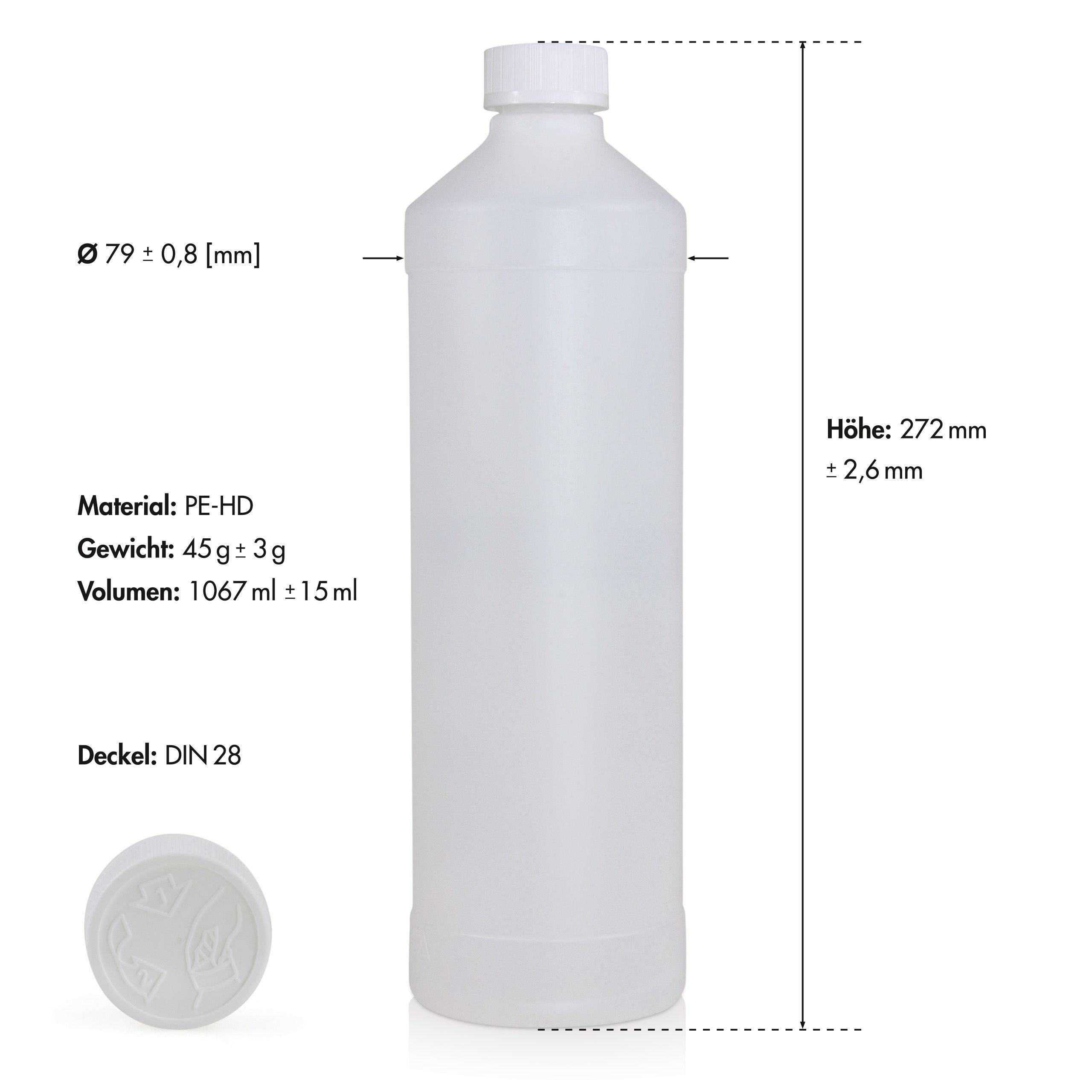 Acide Acétique 60% Höfer Chemie® en bouteille de 1 L x 6 - Image 7