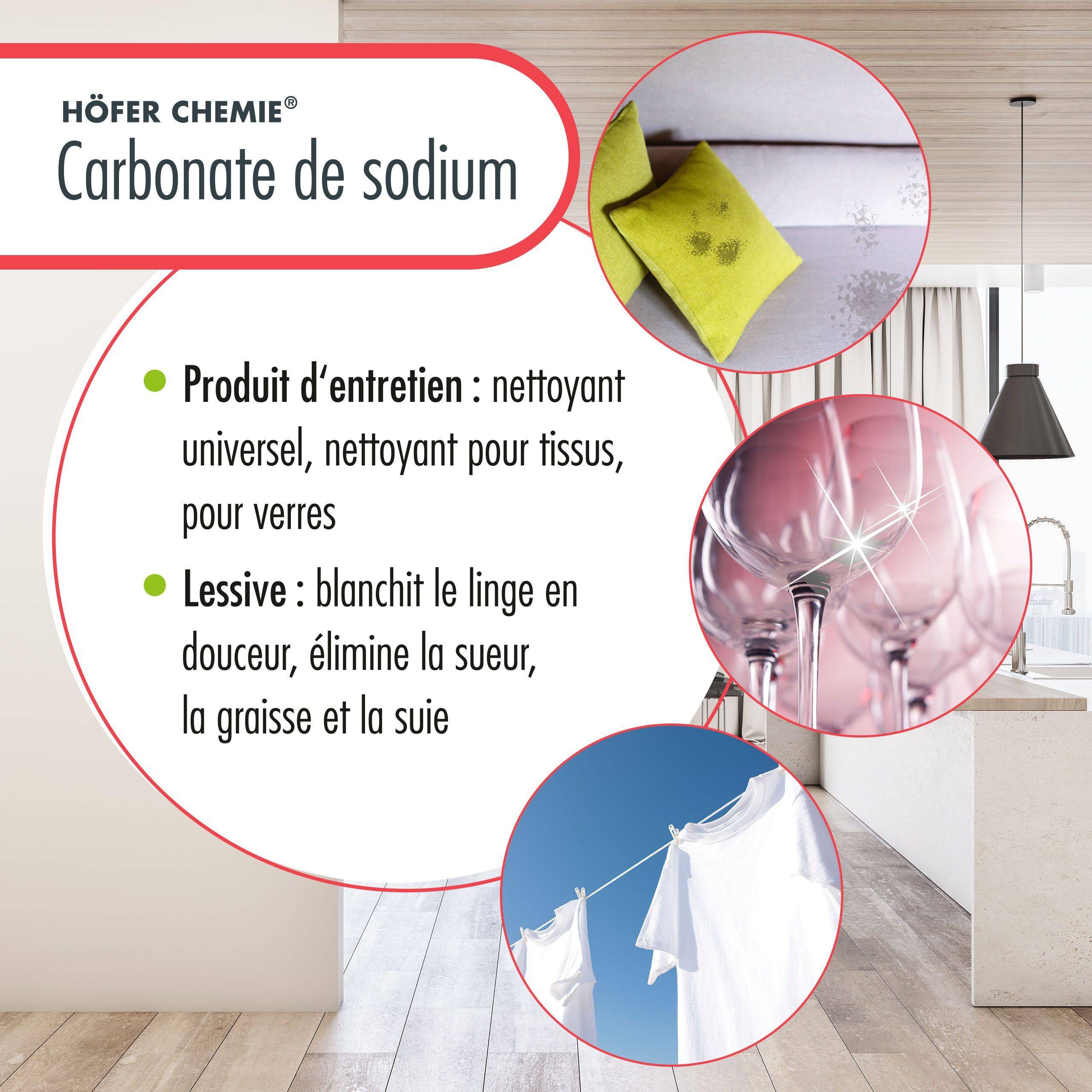 25 kg de carbonate de sodium (soude), qualité technique légère x 20 - Image 5