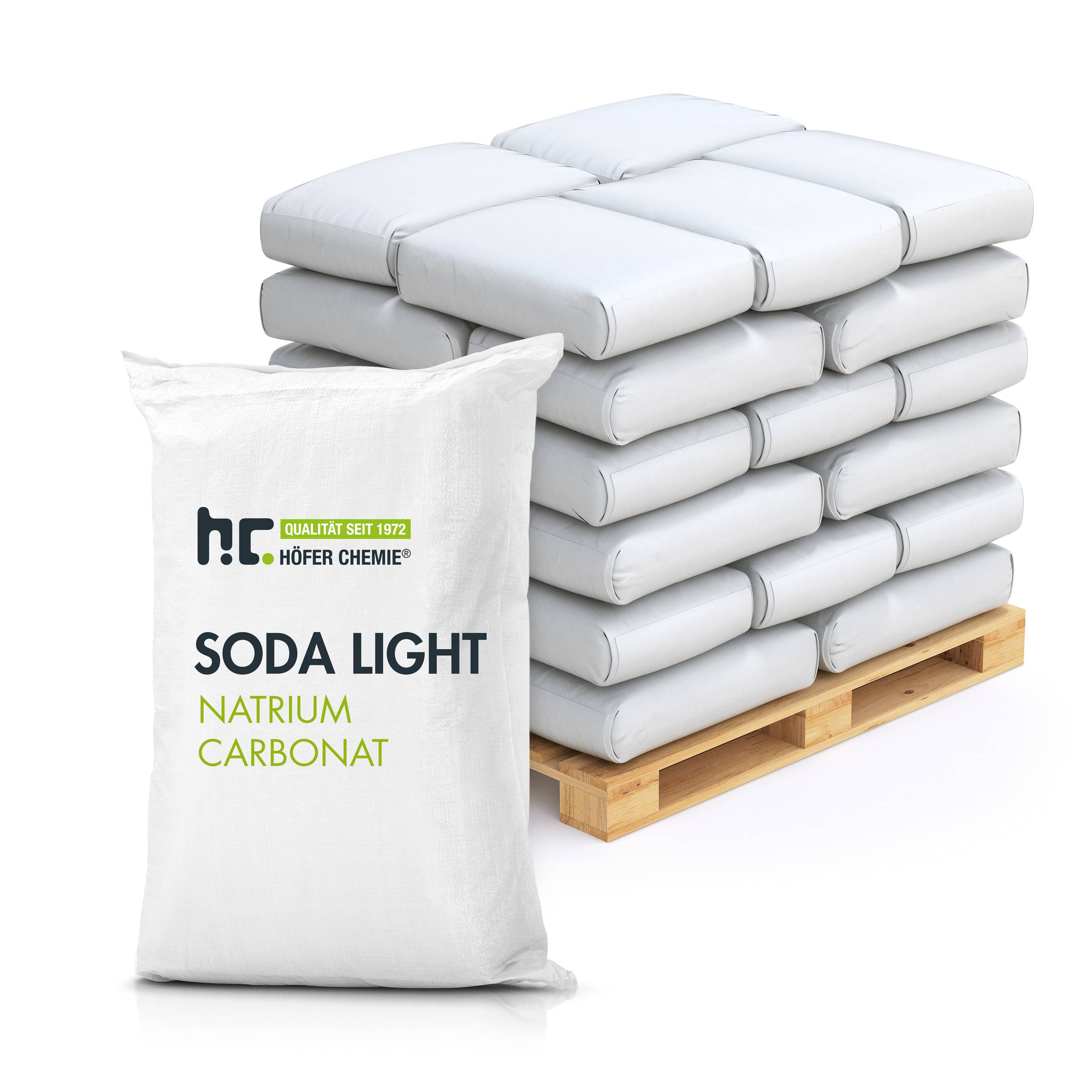25 kg de carbonate de sodium (soude), qualité technique légère x 20 - Image 1