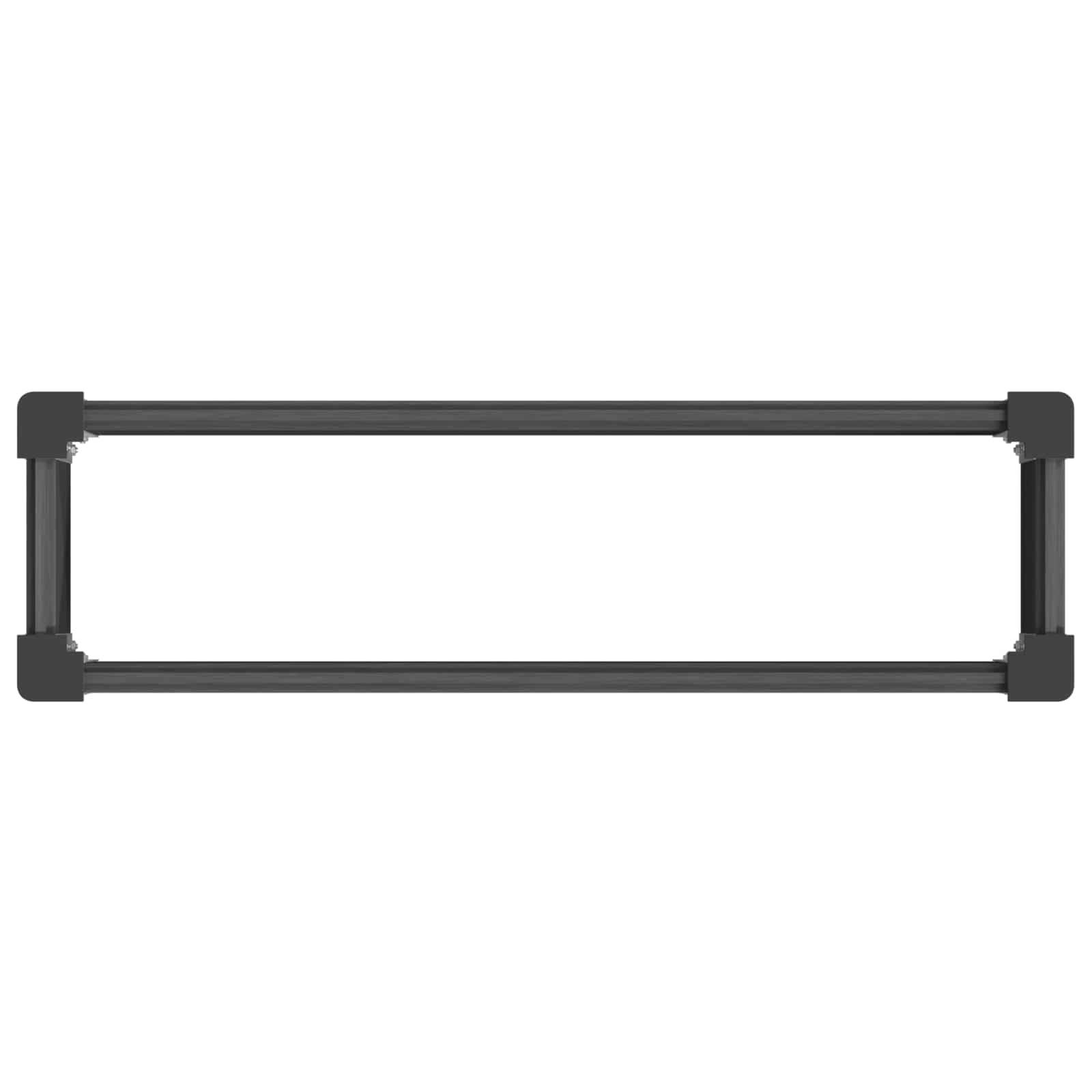 Vidaxl - Jardinière surélevée-Lit surélevé de jardin Gris 100 x 30 x 72 cm WPC et Aluminium - Image 5