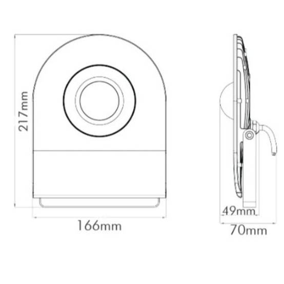 Projecteur LED GOA 50W IP65 6000K - Image 2