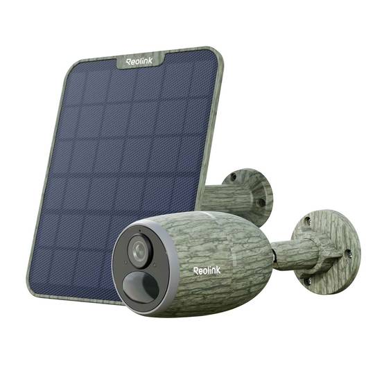 REOLINK Go G330 - Caméra 4G LTE Extérieure Sans Fil 4MP - avec panneau solaire autonome - Image 1