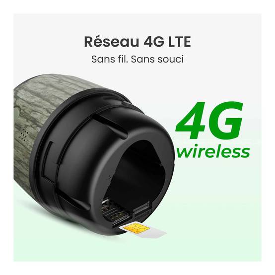 REOLINK Go G330 - Caméra 4G LTE Extérieure Sans Fil 4MP - avec panneau solaire autonome - Image 9