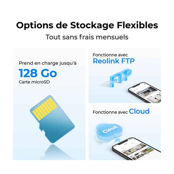 REOLINK Go G330 - Caméra 4G LTE Extérieure Sans Fil 4MP - avec panneau solaire autonome - Image 6