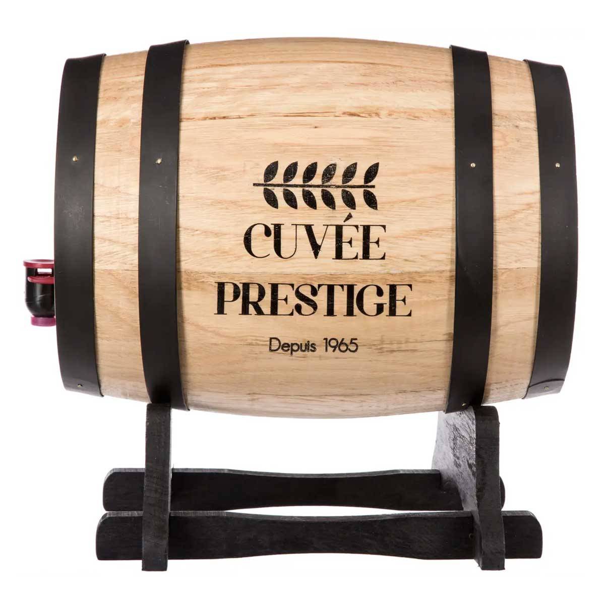 Distributeur de Vin "Tonneau" 5,5L Naturel - Image 1