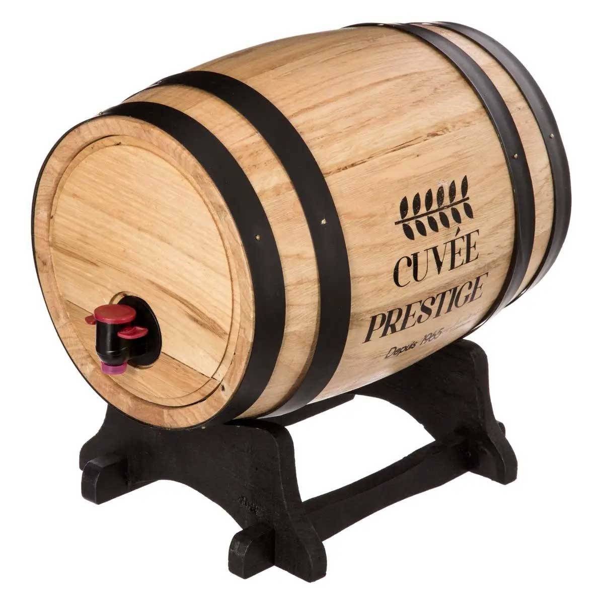 Distributeur de Vin "Tonneau" 5,5L Naturel - Image 2