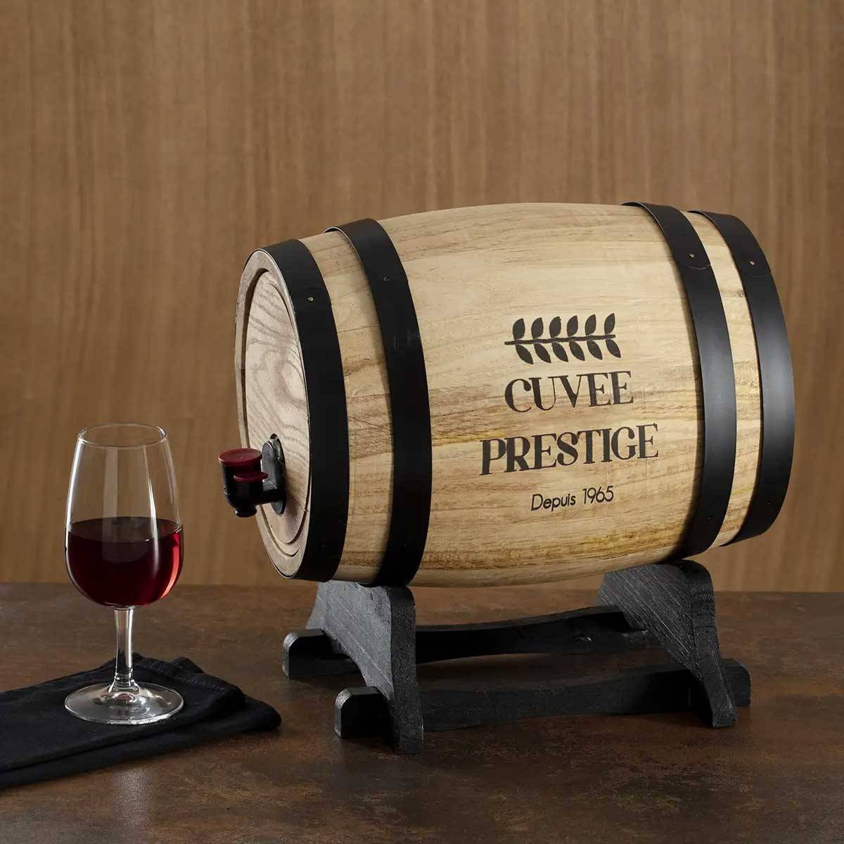 Distributeur de Vin "Tonneau" 5,5L Naturel - Image 4