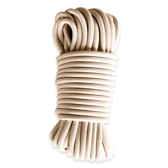 Sandow élastique Ivoire 90 mètres 9SW - Qualité PRO - Tendeur pour bâche de diamètre 9 mm TECPLAST - Image 1