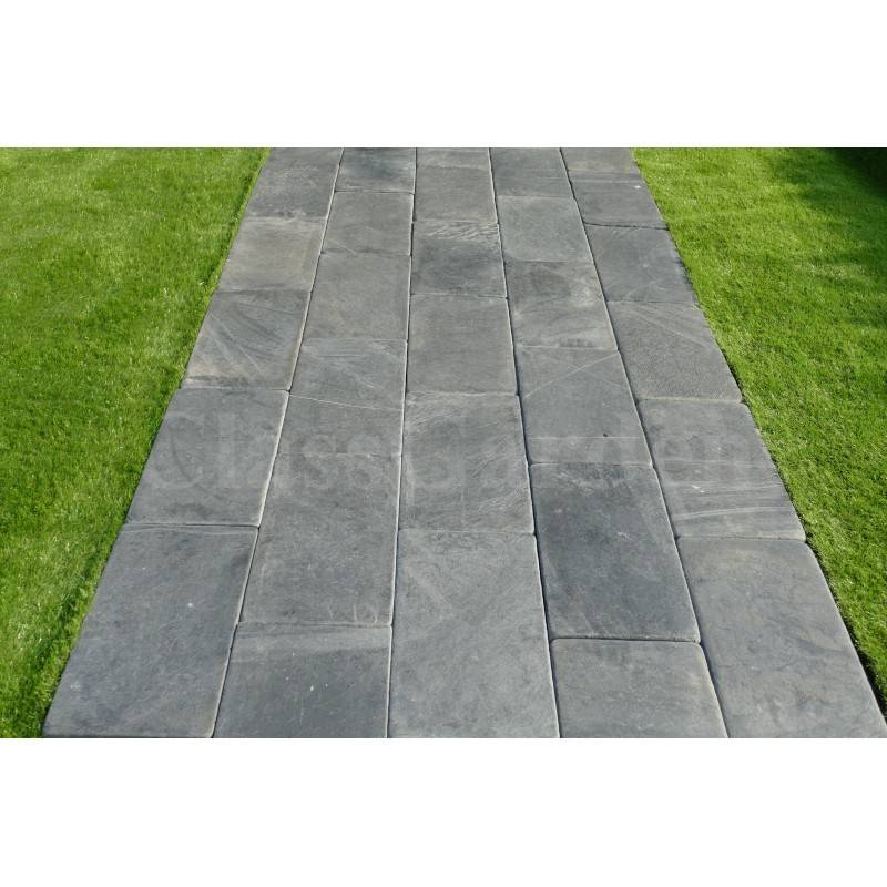 Pavé  Ardoise Patiné 50 cm - Pack 2 pièces - 0,25 m² - Image 7