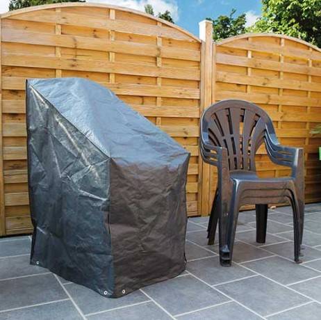 Housse de protection pour chaises et fauteuils de jardin, Dimensions H140 x 75 x 70 cm - Image 3