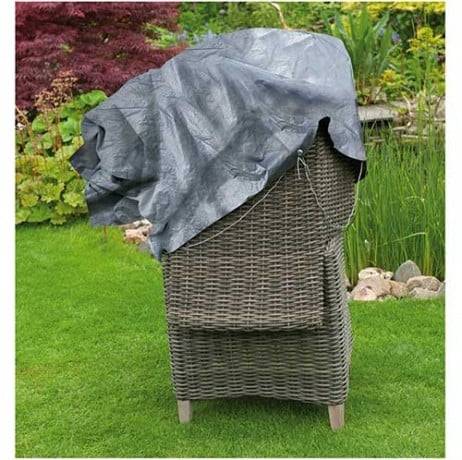 Housse de protection pour chaises et fauteuils de jardin, Dimensions H140 x 75 x 70 cm - Image 2