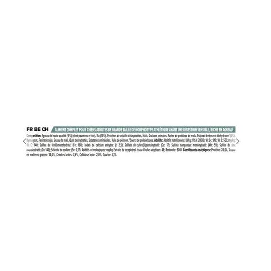 Purina Pro Plan - PRO PLAN Chien Large Adult Athletic Sensitive Digestion Riche en - Image 4