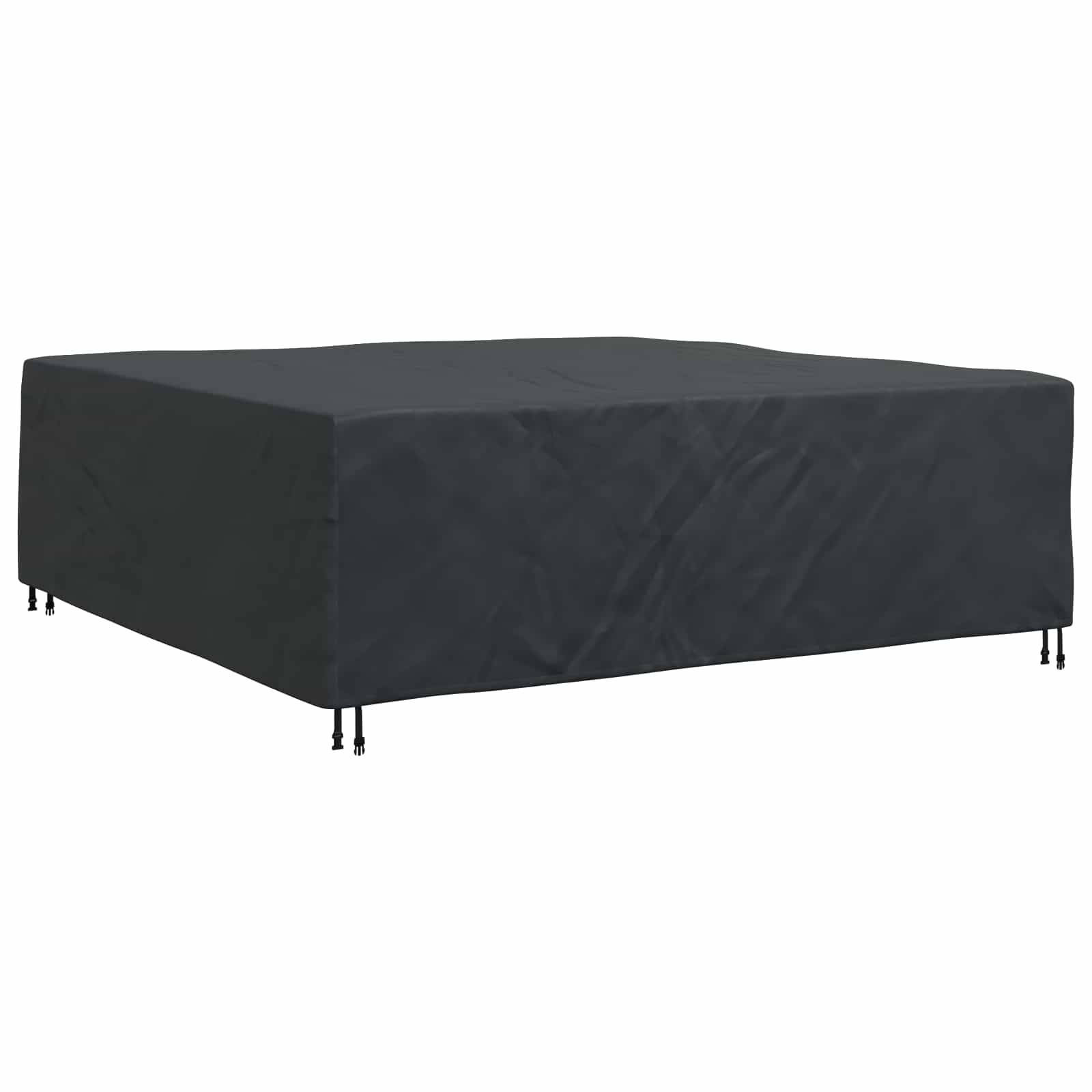 Housse pour meubles tissu 600D noir 235 x 235 x 70 cm - PANGIVO - Image 6