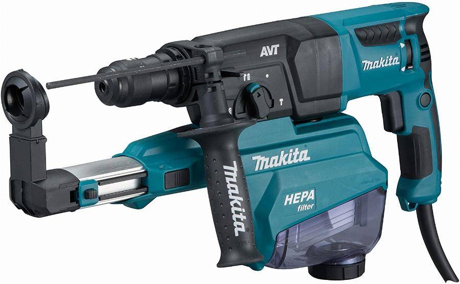 Perforateur burineur 800W 26 mm 2,4J - MAKITA - avec Kit aspiration-décollage - MakPac - HR2653TJ14 - Image 2