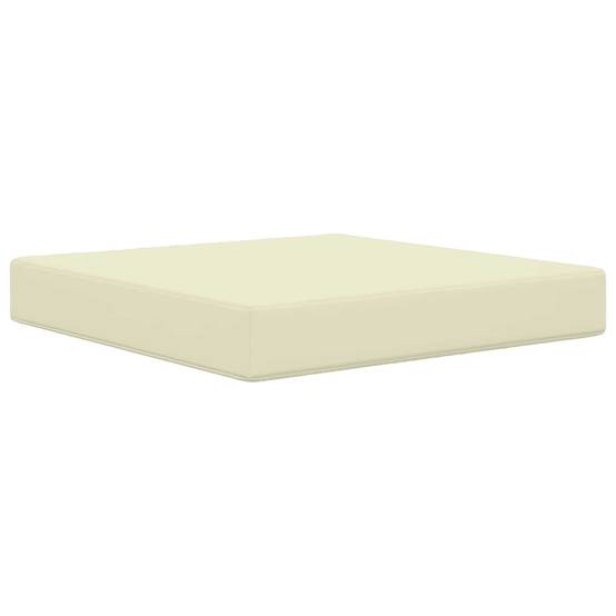 Lot de 3 coussins de canapé polyester crème 60 x 60 x 8 cm, poids:4.62kg - PANGIVO - Image 4